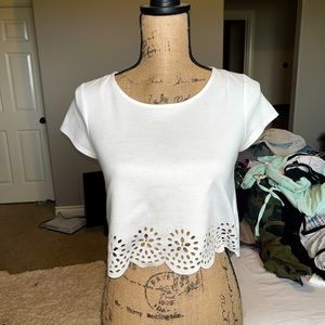 Urban outfitters crop top blouse